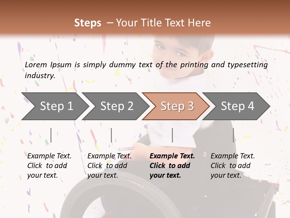 Injury Myelomeningocele Adorable PowerPoint Template