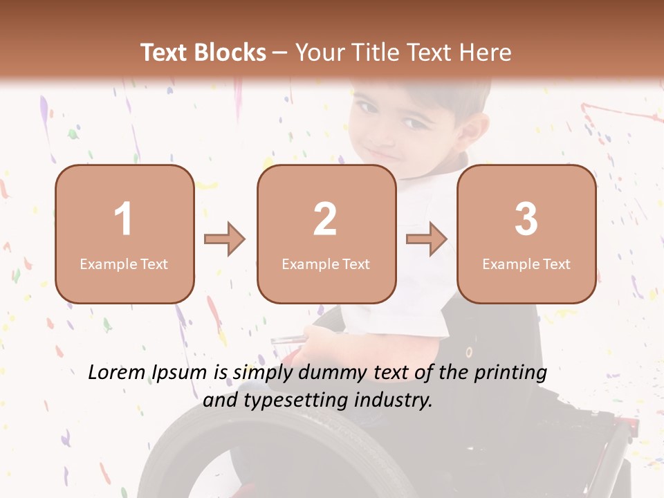 Injury Myelomeningocele Adorable PowerPoint Template