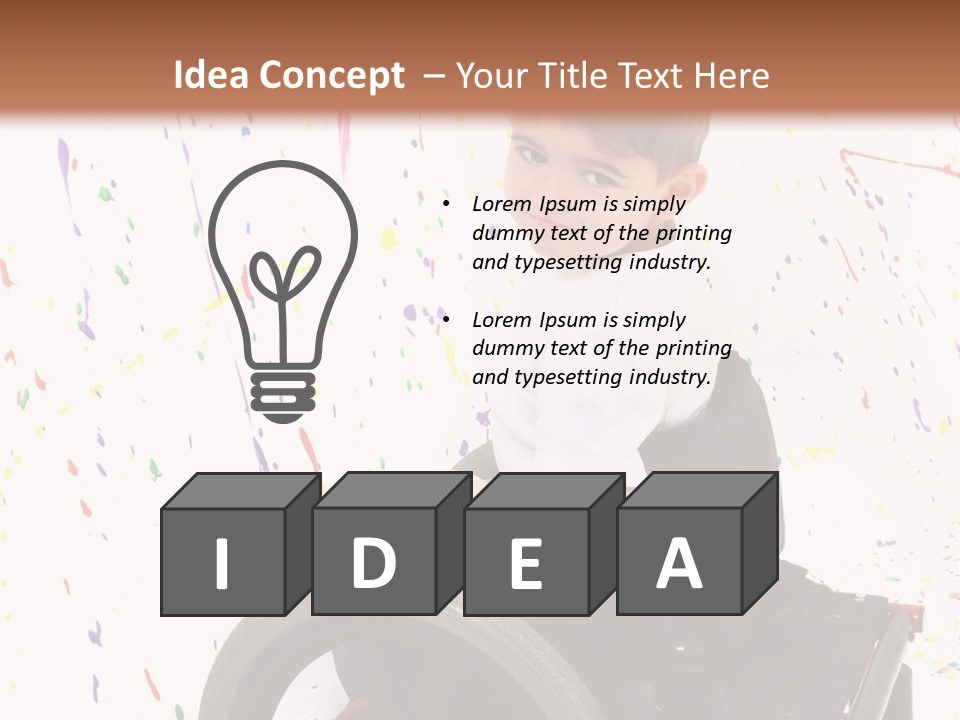 Injury Myelomeningocele Adorable PowerPoint Template