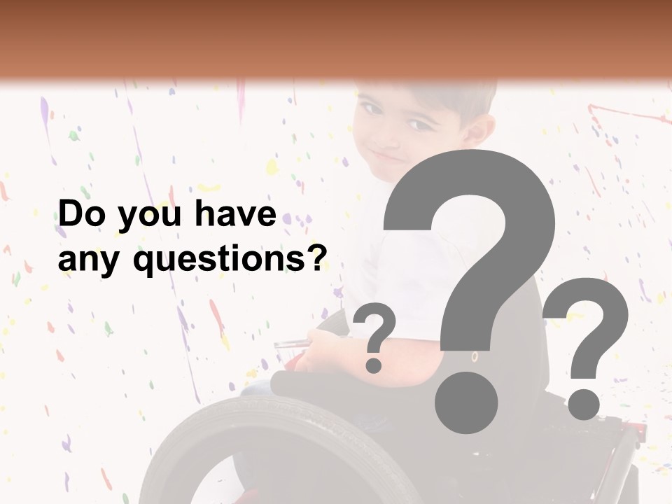 Injury Myelomeningocele Adorable PowerPoint Template