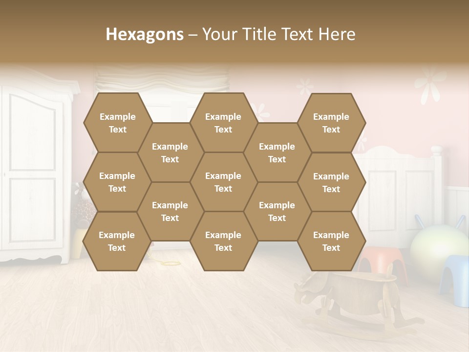 Horizontal Enjoy Girl PowerPoint Template