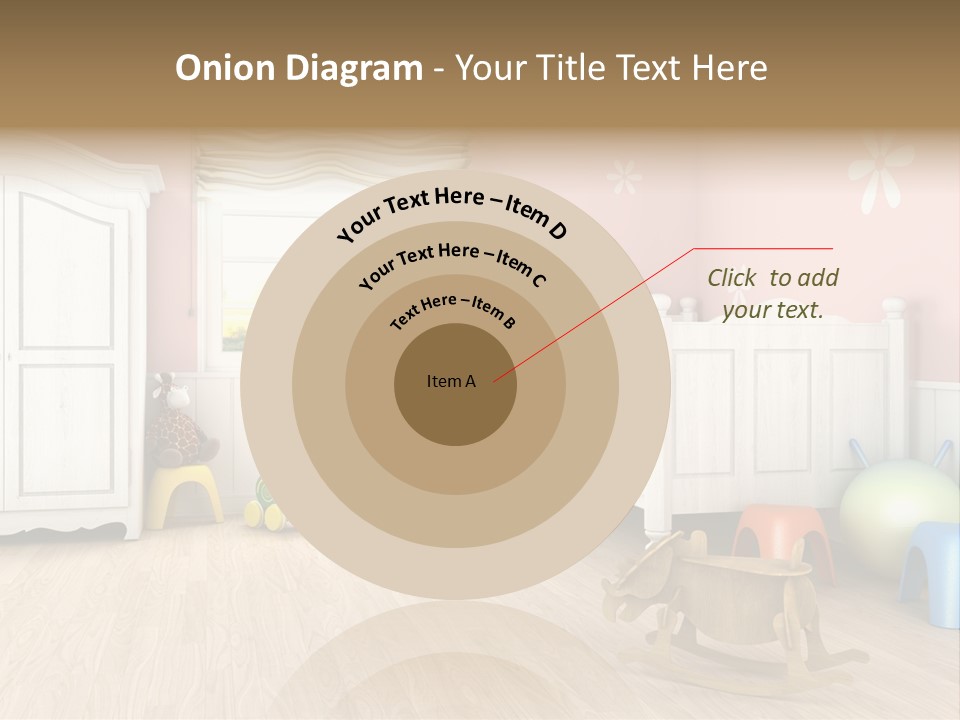 Horizontal Enjoy Girl PowerPoint Template