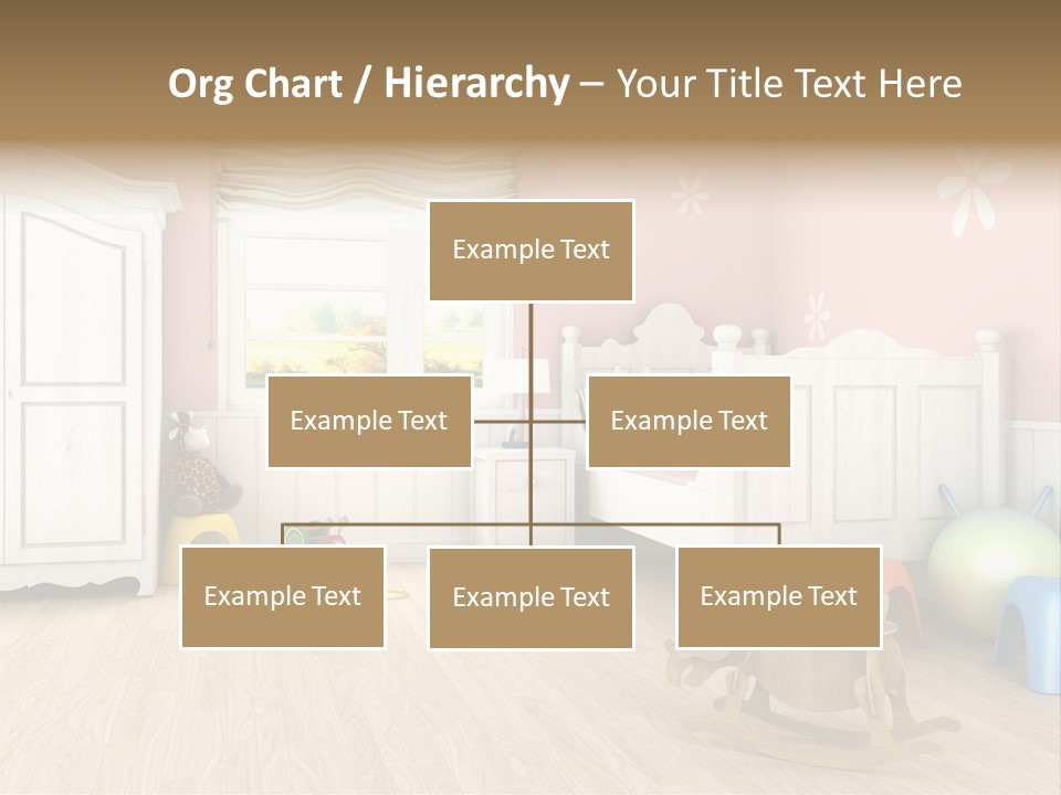 Horizontal Enjoy Girl PowerPoint Template