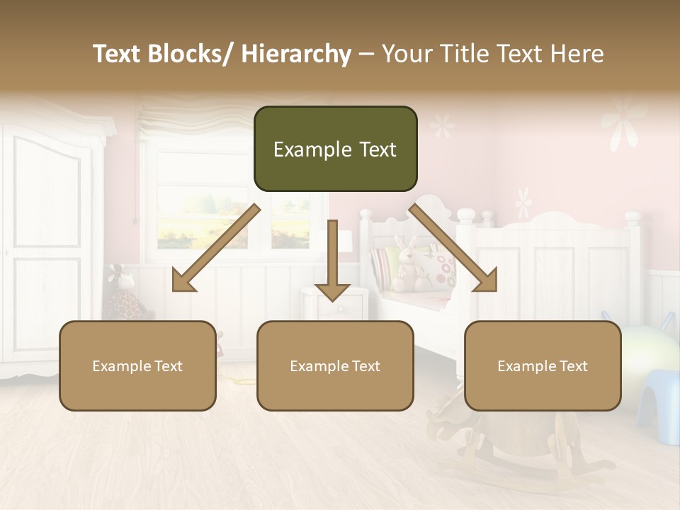 Horizontal Enjoy Girl PowerPoint Template