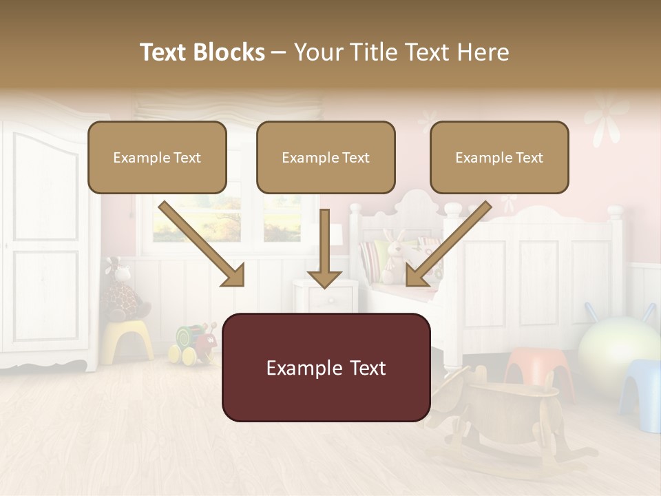 Horizontal Enjoy Girl PowerPoint Template