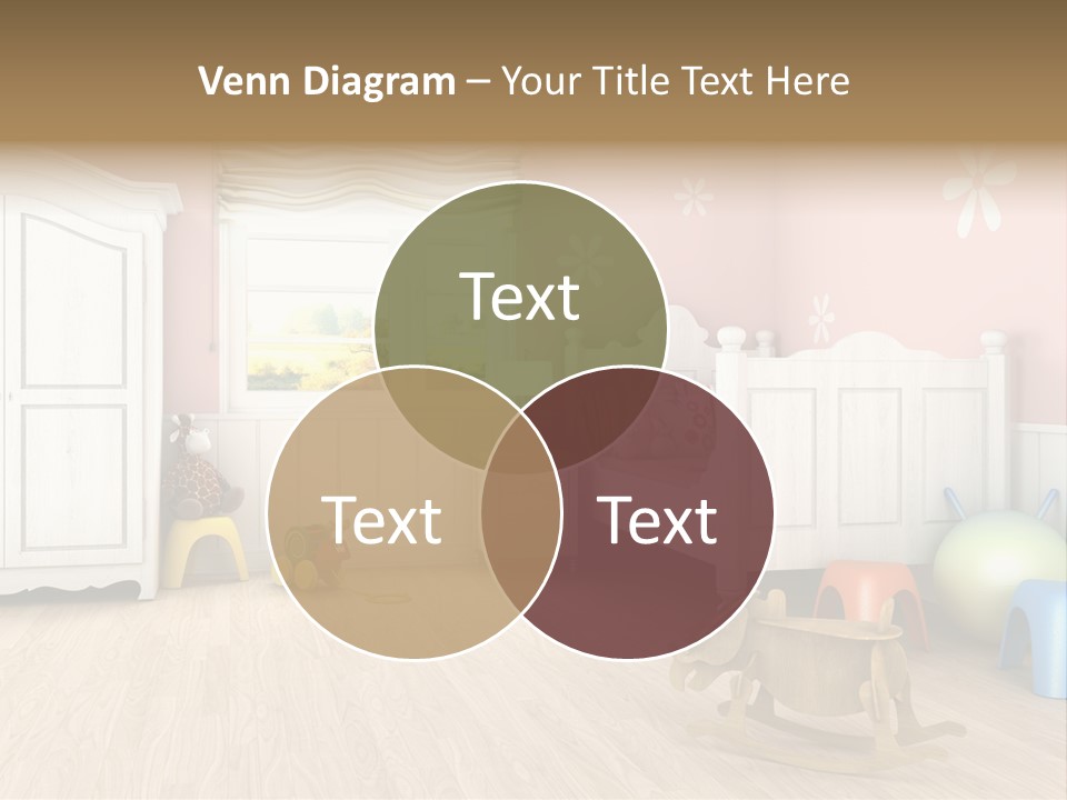 Horizontal Enjoy Girl PowerPoint Template