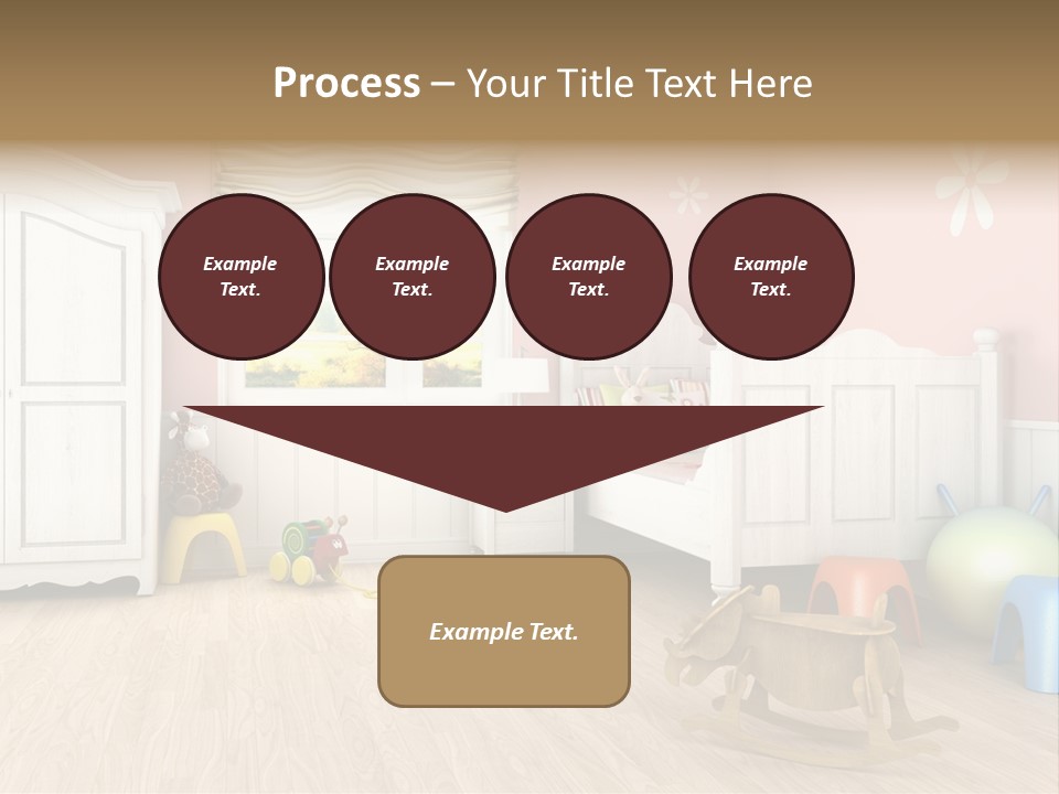 Horizontal Enjoy Girl PowerPoint Template