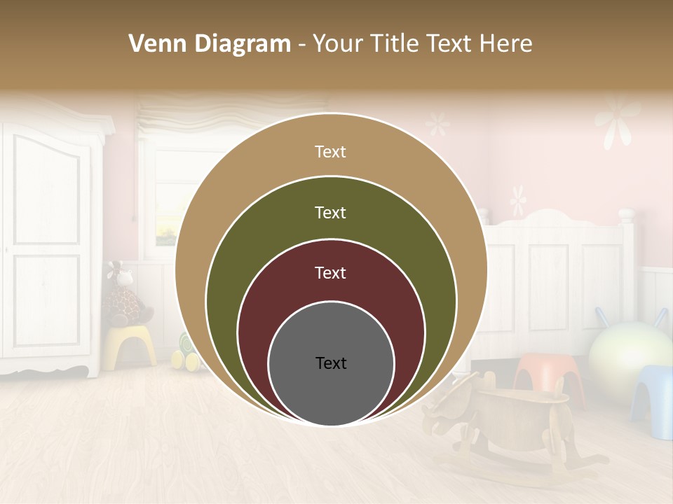 Horizontal Enjoy Girl PowerPoint Template