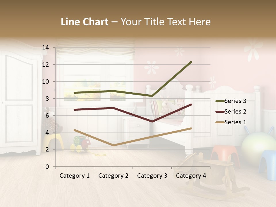 Horizontal Enjoy Girl PowerPoint Template