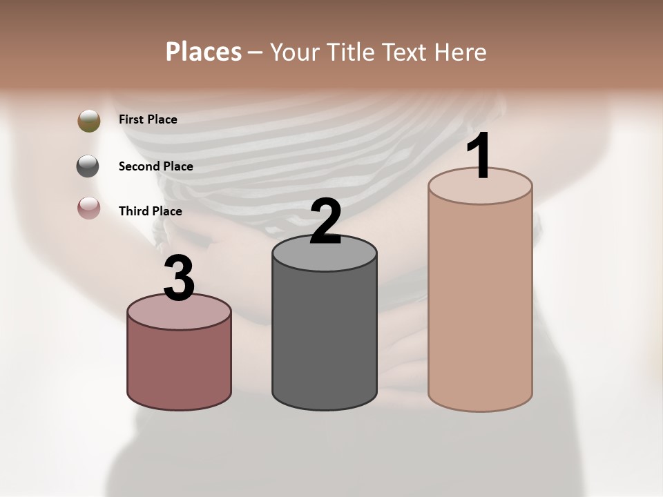 Skin Cycle Girl PowerPoint Template