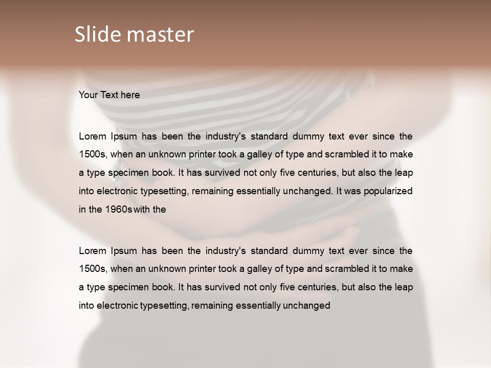 Skin Cycle Girl PowerPoint Template