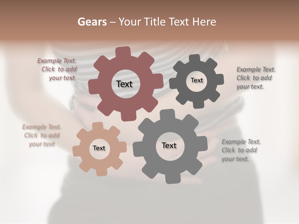 Skin Cycle Girl PowerPoint Template