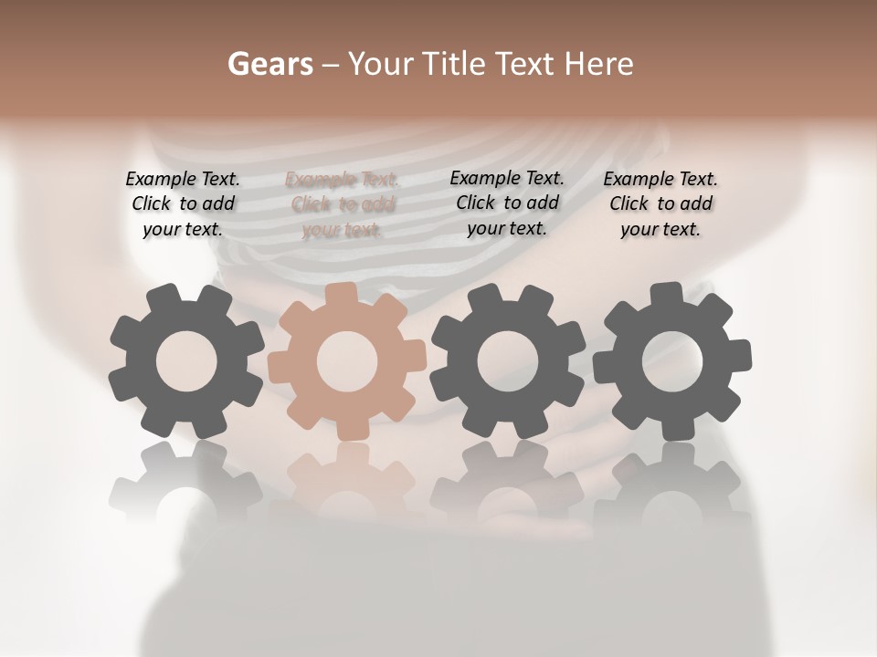 Skin Cycle Girl PowerPoint Template