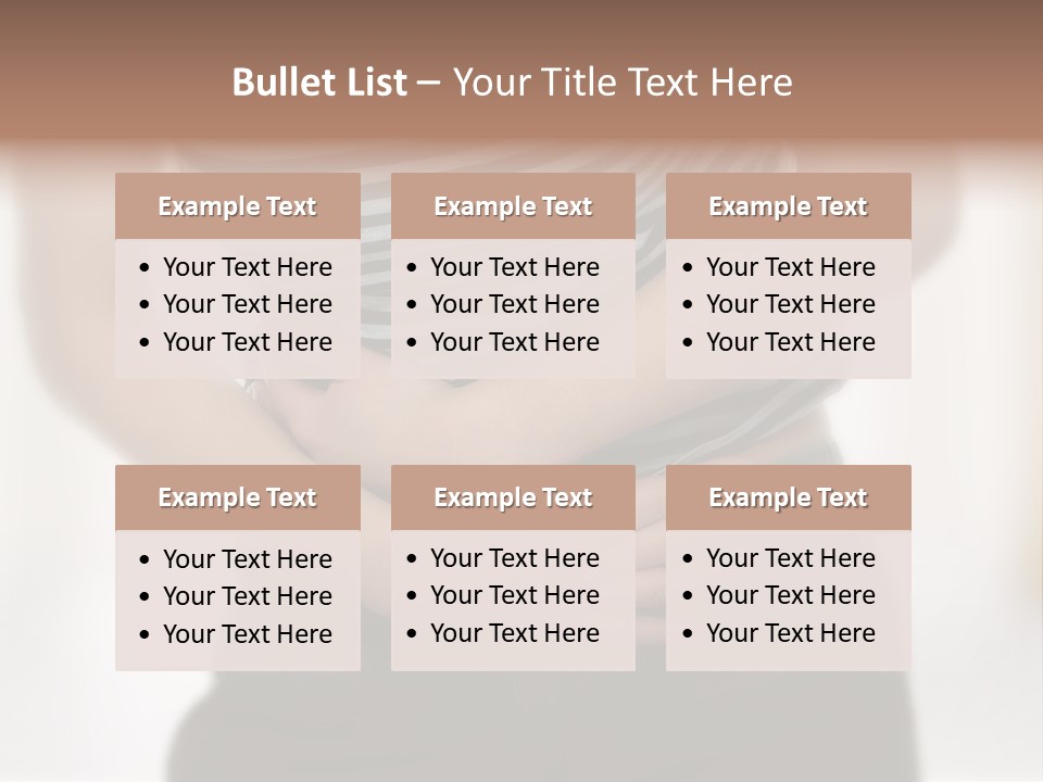 Skin Cycle Girl PowerPoint Template