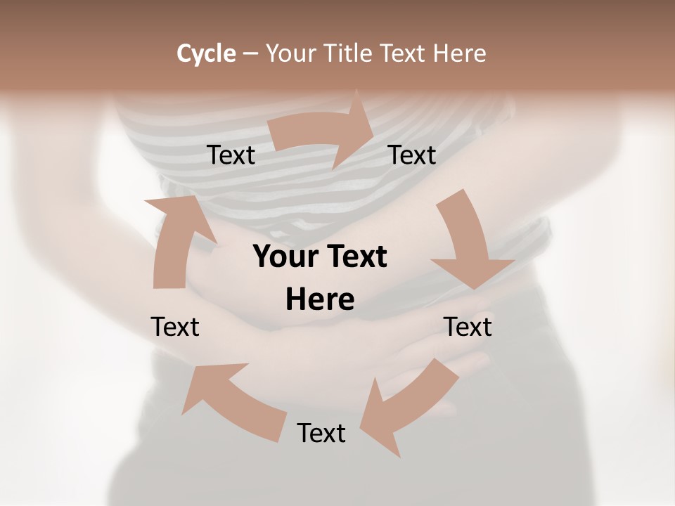 Skin Cycle Girl PowerPoint Template