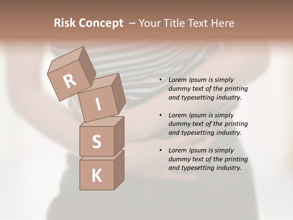 Skin Cycle Girl PowerPoint Template