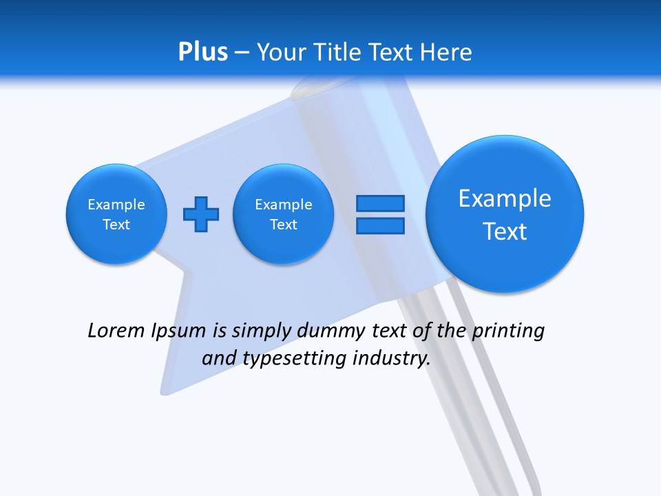 Fixation Navigate Tool PowerPoint Template