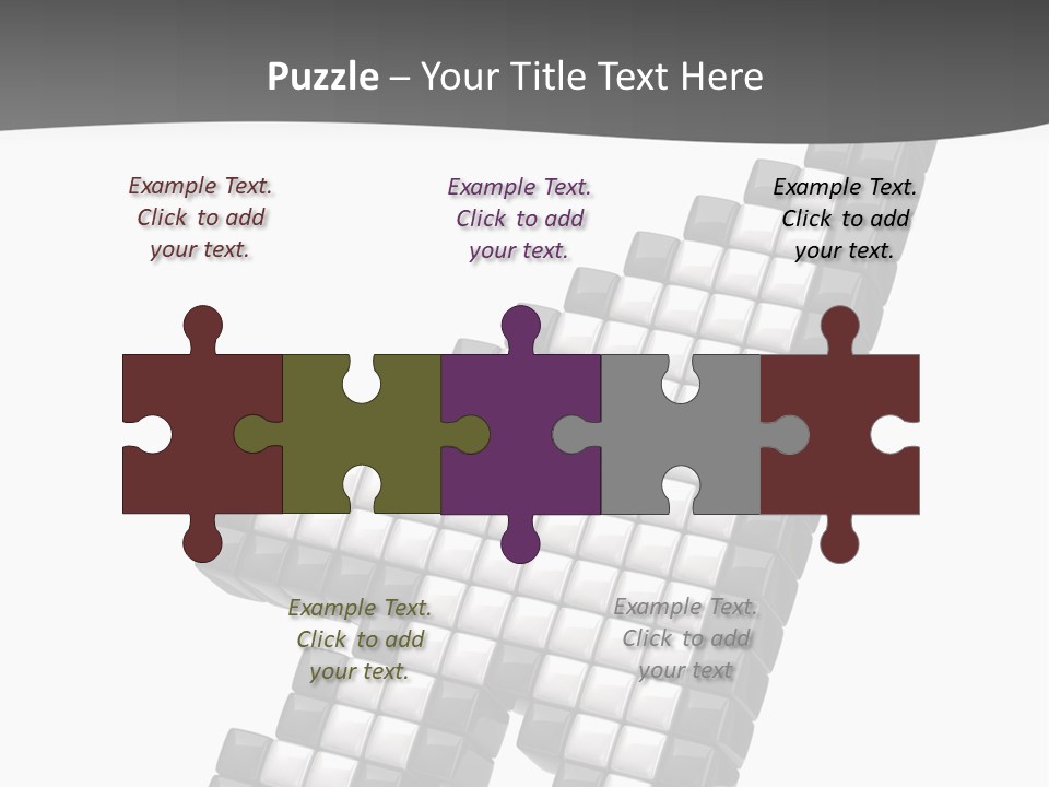 Design Arrow Perspective PowerPoint Template
