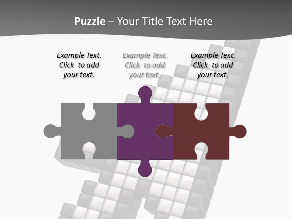 Design Arrow Perspective PowerPoint Template