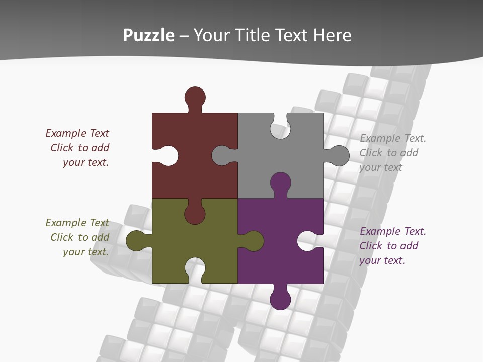 Design Arrow Perspective PowerPoint Template