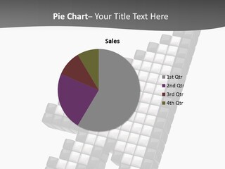 Design Arrow Perspective PowerPoint Template