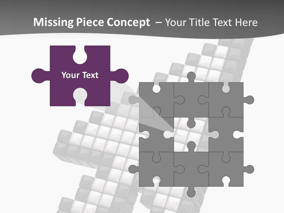 Design Arrow Perspective PowerPoint Template