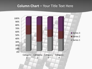 Design Arrow Perspective PowerPoint Template