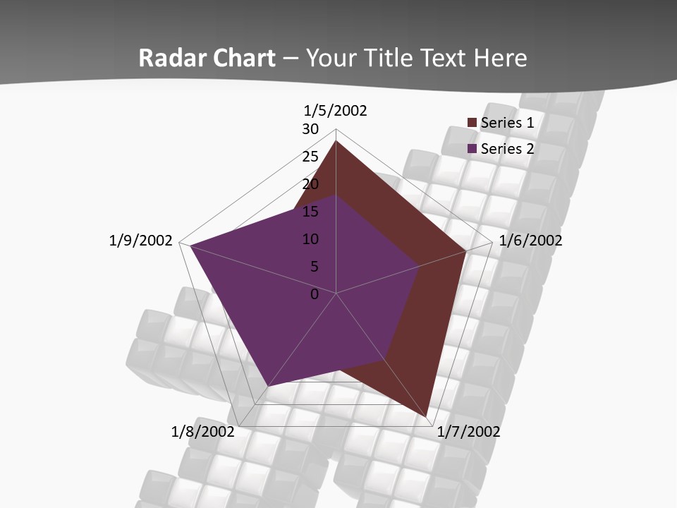 Design Arrow Perspective PowerPoint Template