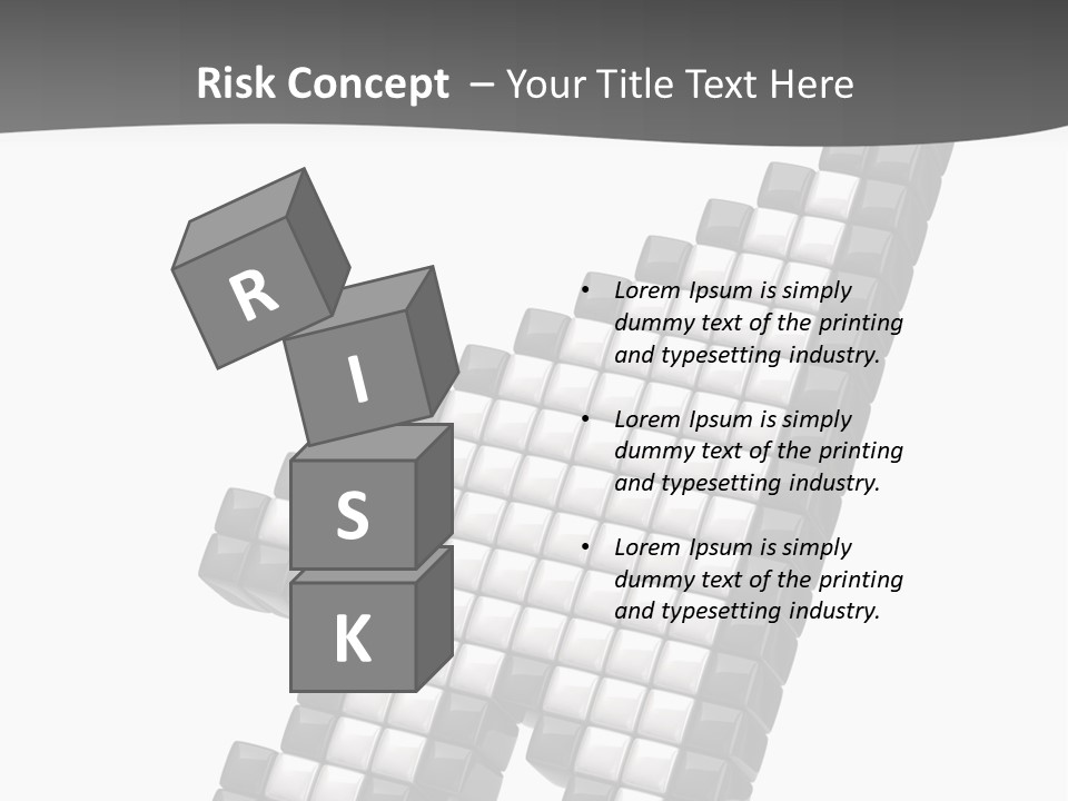 Design Arrow Perspective PowerPoint Template