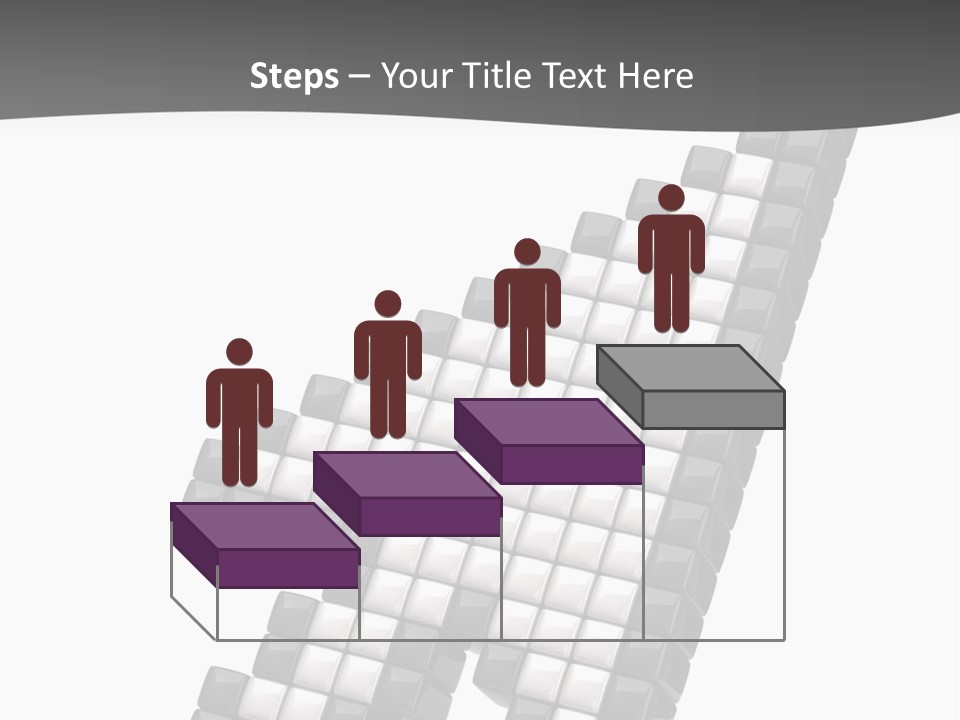 Design Arrow Perspective PowerPoint Template