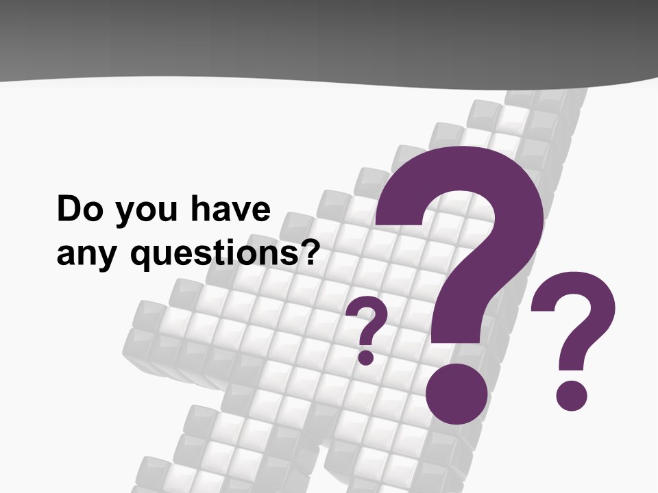 Design Arrow Perspective PowerPoint Template