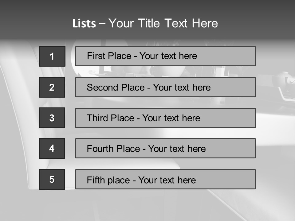 Chair Sunshine Prepare PowerPoint Template