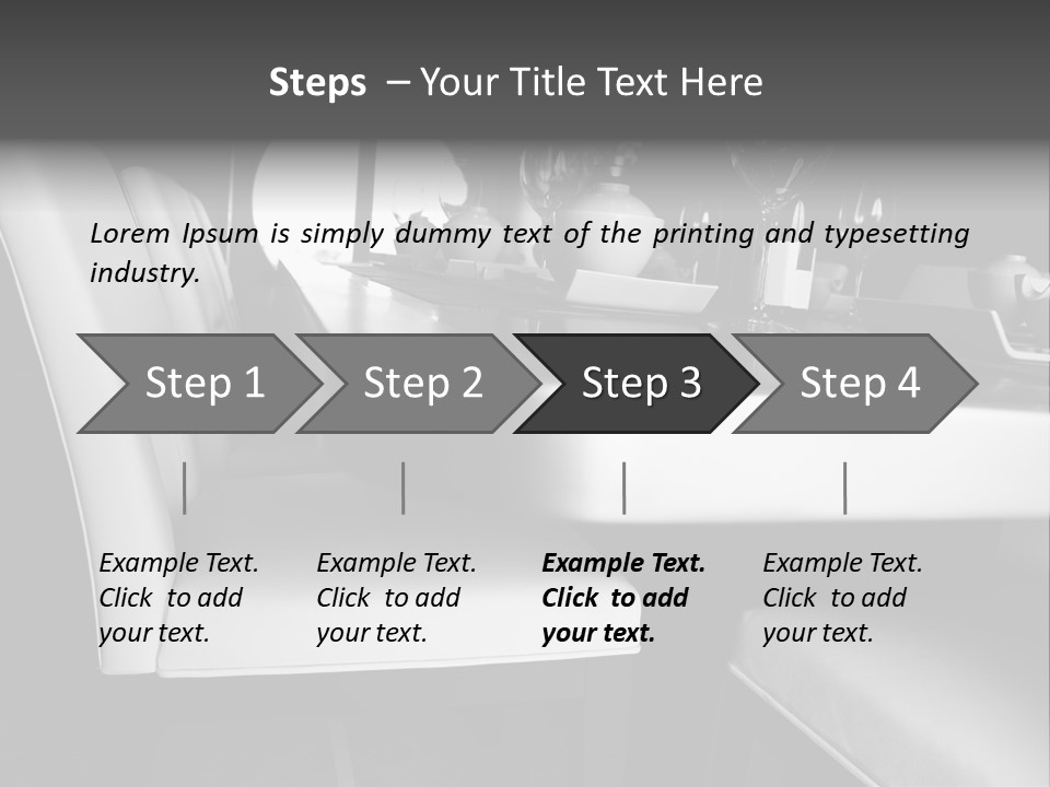Chair Sunshine Prepare PowerPoint Template