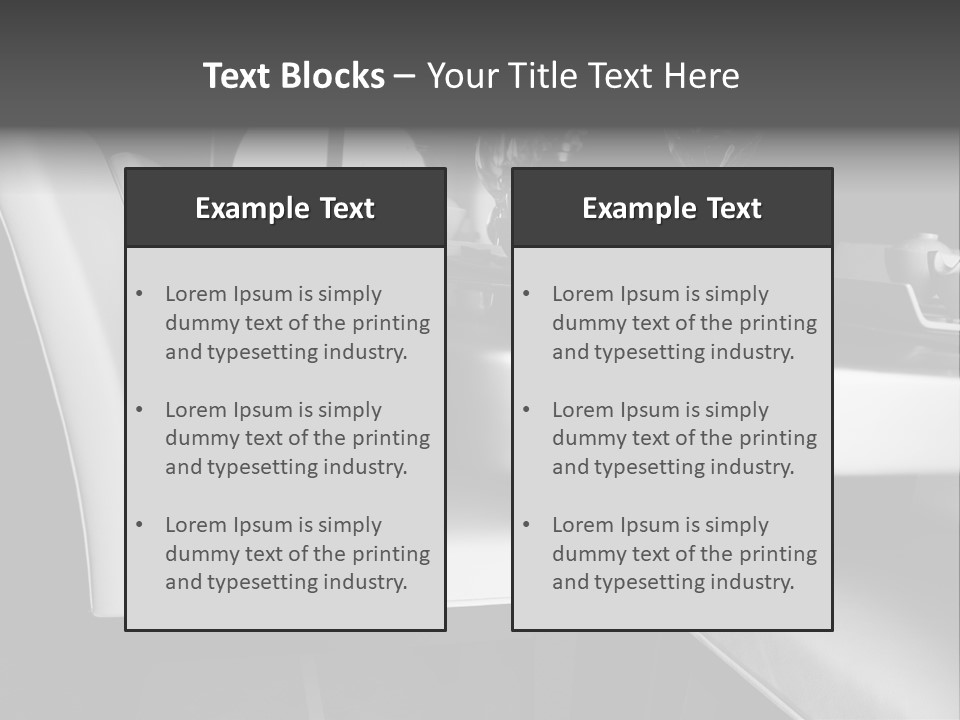 Chair Sunshine Prepare PowerPoint Template
