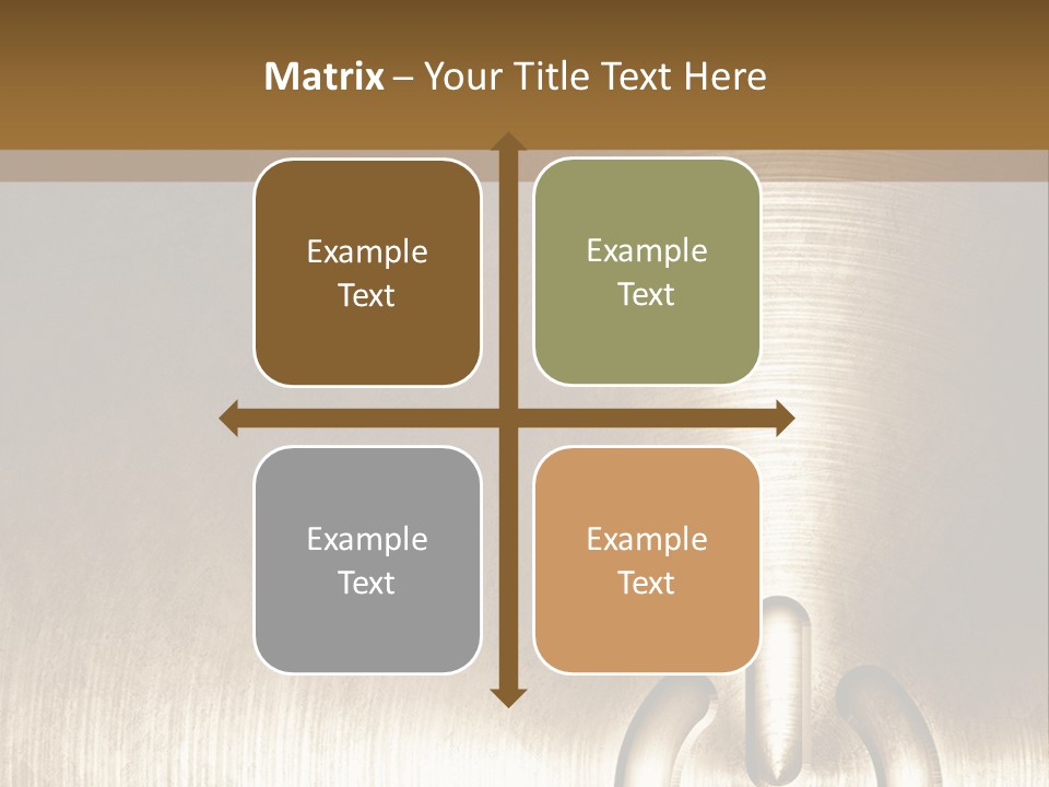 Iron Textured Tin PowerPoint Template