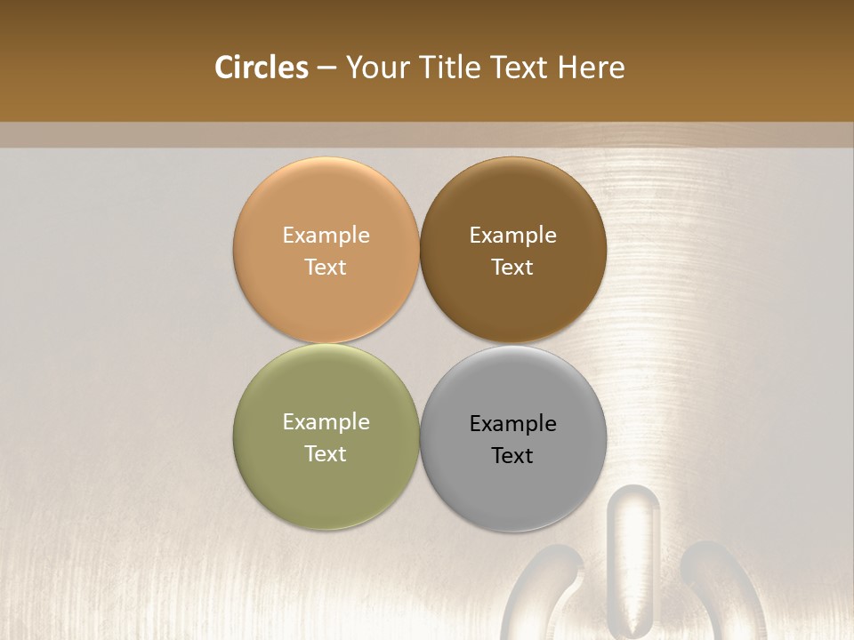 Iron Textured Tin PowerPoint Template