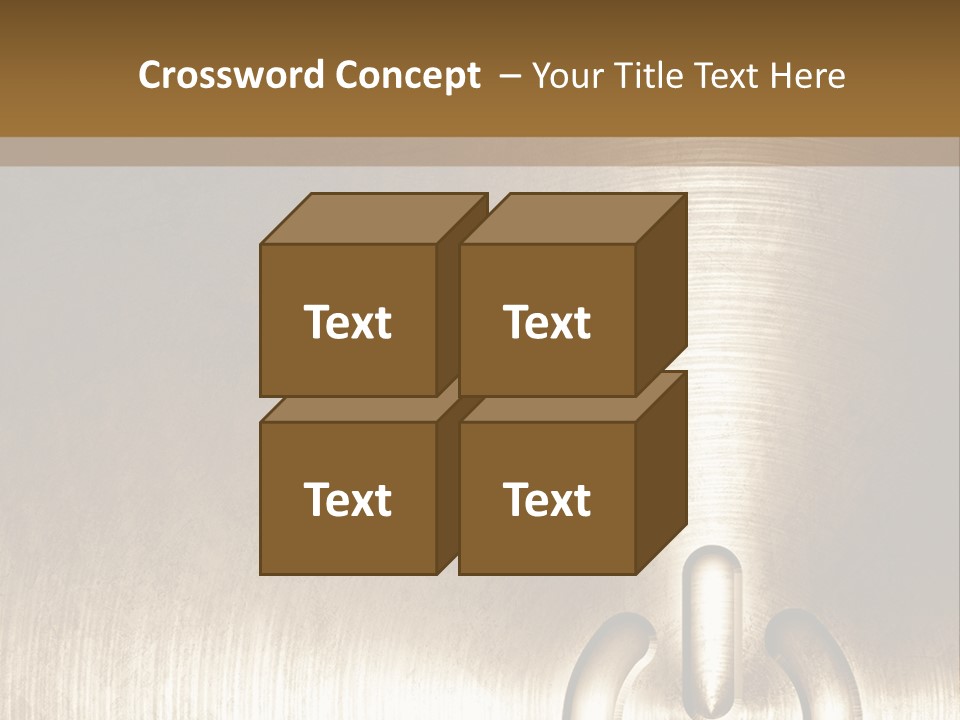 Iron Textured Tin PowerPoint Template
