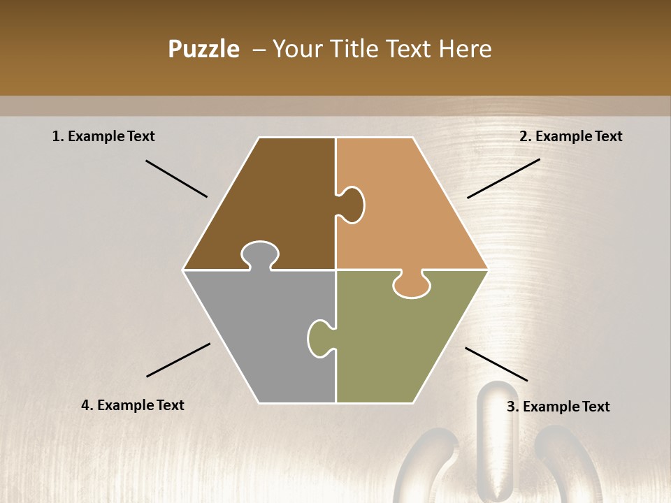 Iron Textured Tin PowerPoint Template