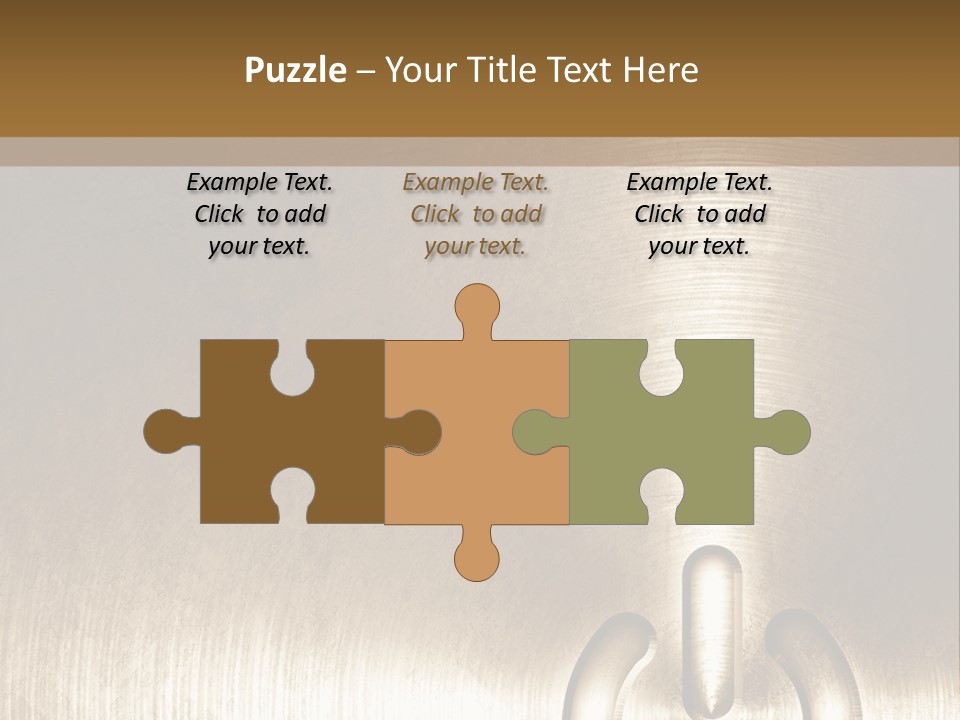 Iron Textured Tin PowerPoint Template