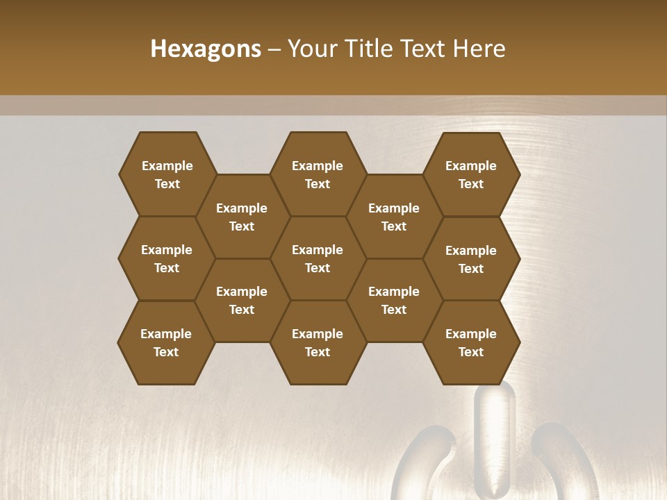 Iron Textured Tin PowerPoint Template