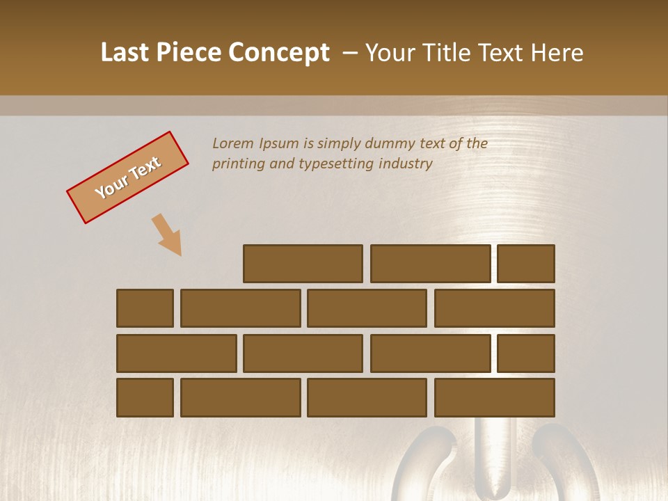 Iron Textured Tin PowerPoint Template