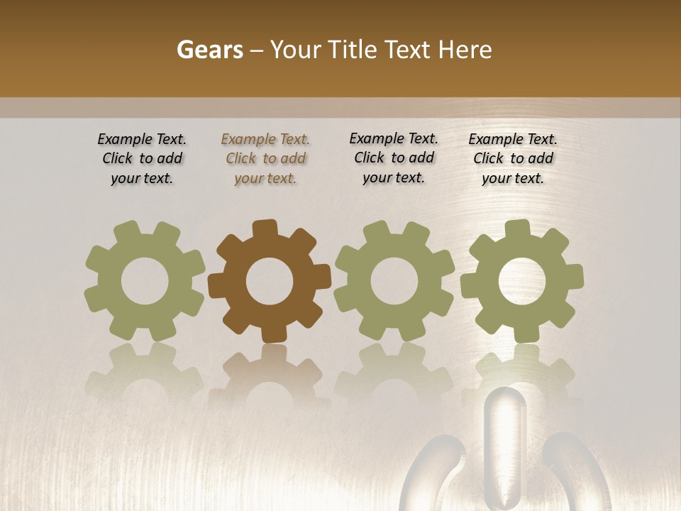 Iron Textured Tin PowerPoint Template