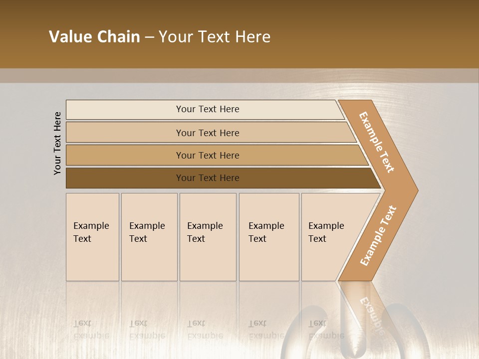 Iron Textured Tin PowerPoint Template