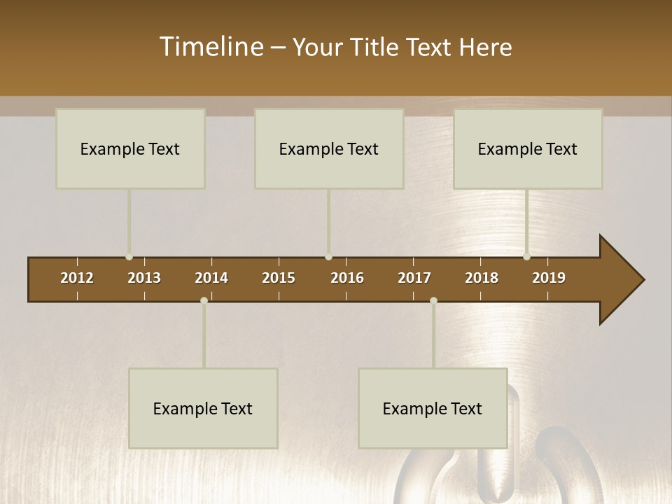 Iron Textured Tin PowerPoint Template