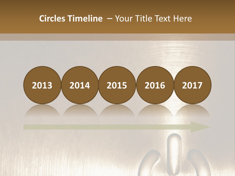 Iron Textured Tin PowerPoint Template