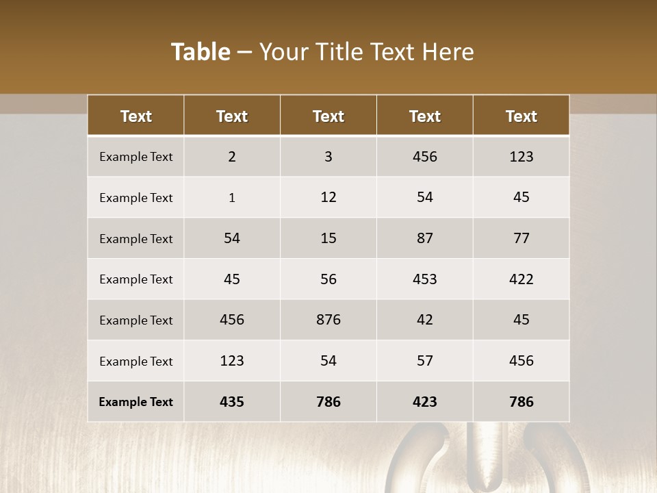 Iron Textured Tin PowerPoint Template