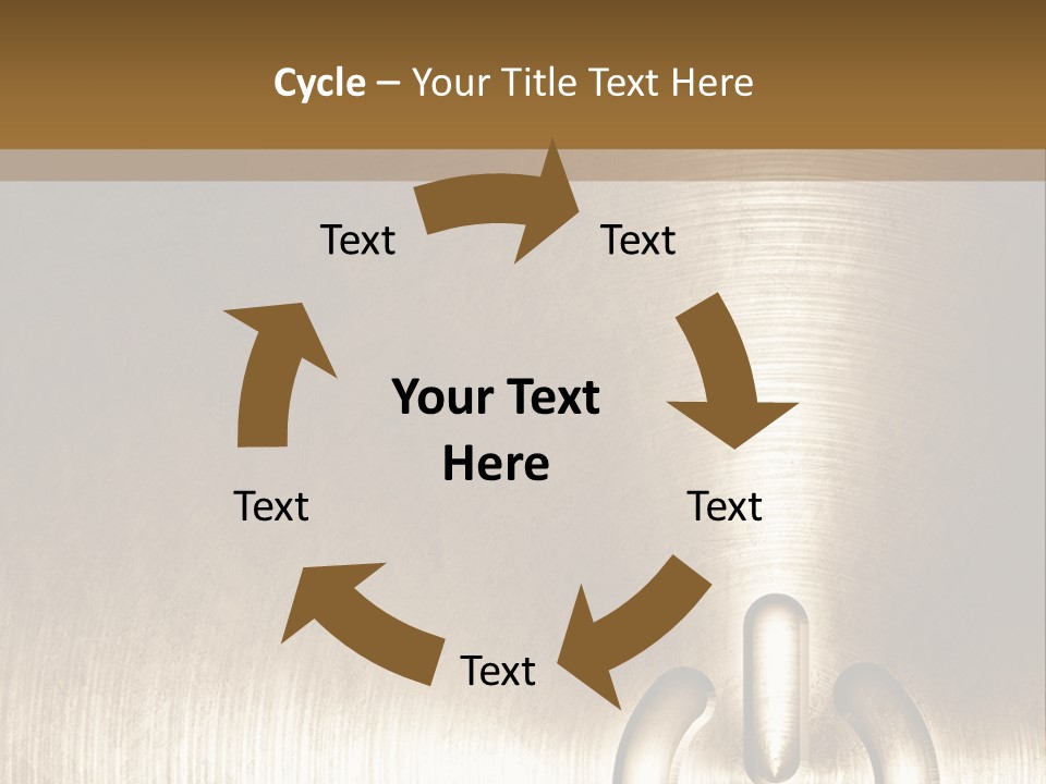 Iron Textured Tin PowerPoint Template