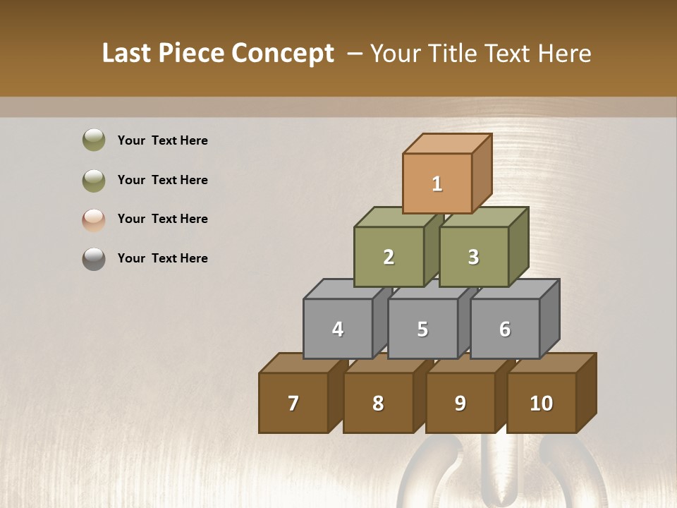 Iron Textured Tin PowerPoint Template