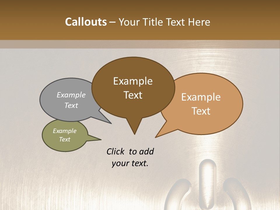 Iron Textured Tin PowerPoint Template