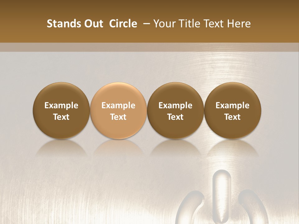 Iron Textured Tin PowerPoint Template